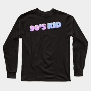 90's kid Long Sleeve T-Shirt